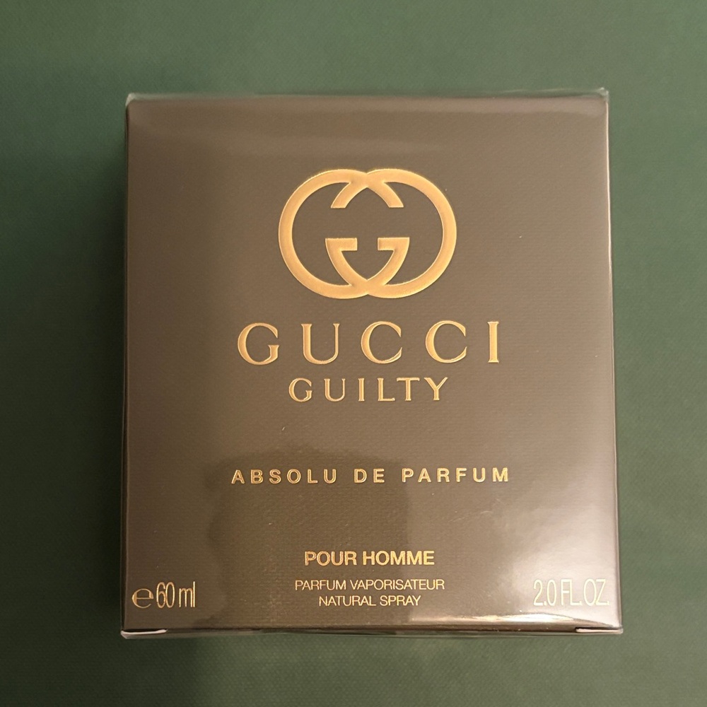 Gucci Guilty Absolu de Parfum for Men - Gold and Black
